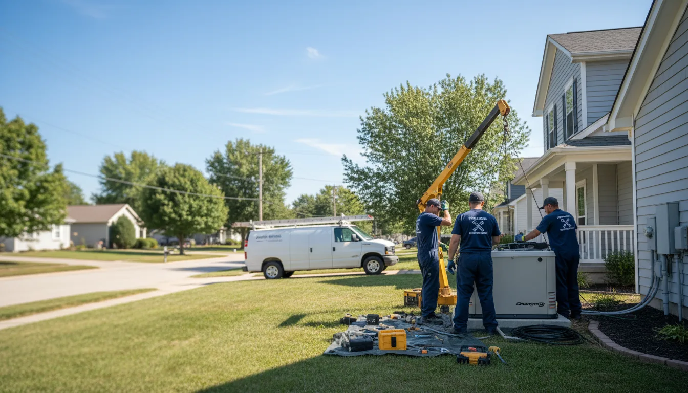 Generator Installation in Cameron, TX near me